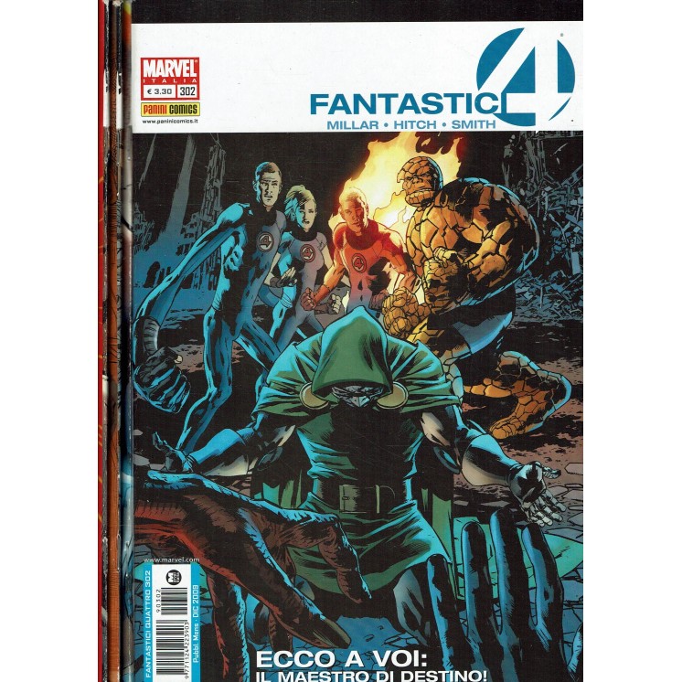 Dark Reign Fantastici 4 saga COMPLETA 302/305 di Millar ed. Panini Comics SU39