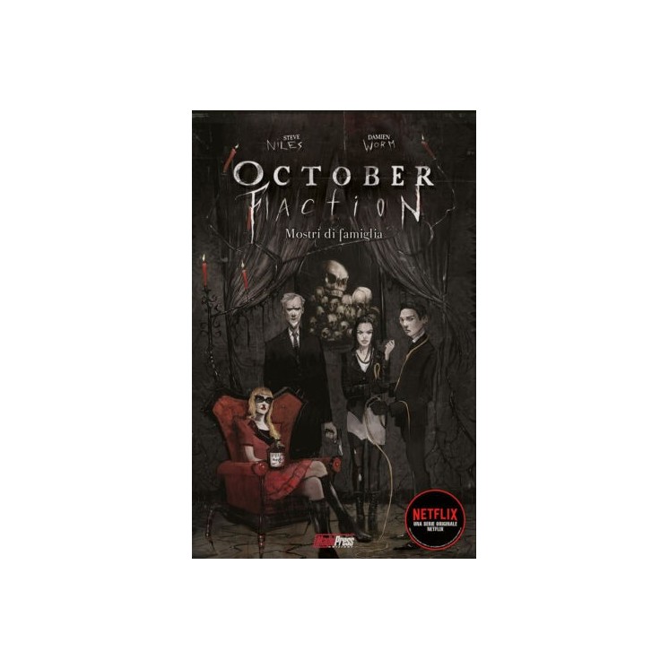 October Faction serie COMPLETA 1/5 di Niles e Worm ed. Magic Press FU13