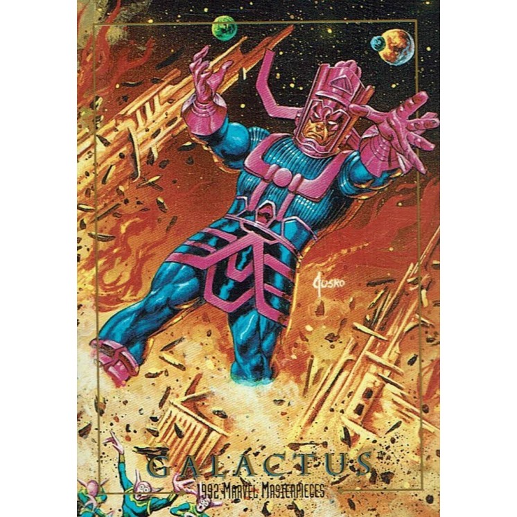 Marvel Masterpieces  30 Galactus CARD ed. Sky Box Gd05
