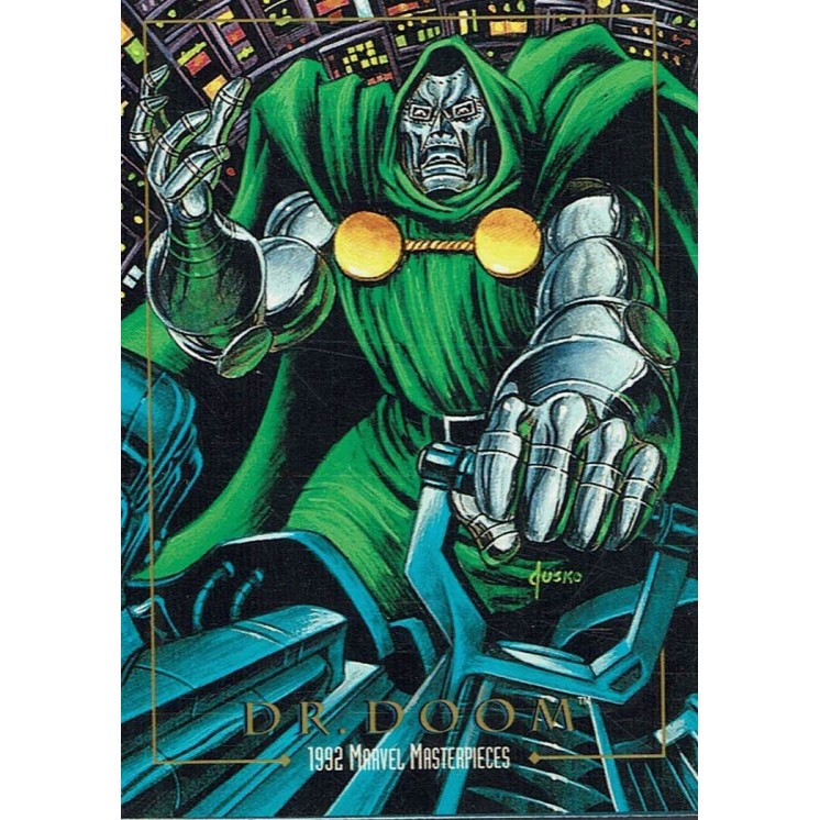 Marvel Masterpieces  26 Dr. Doom CARD ed. Sky Box Gd05
