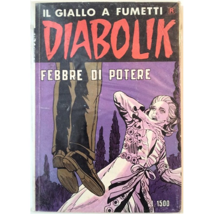 Diabolik R costa bianca n. 270 * Febbre di Potere 1,10€