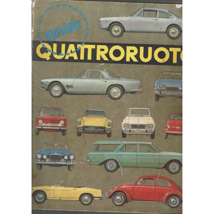 Quattroruote 1963 speciale ed. Domus FF15