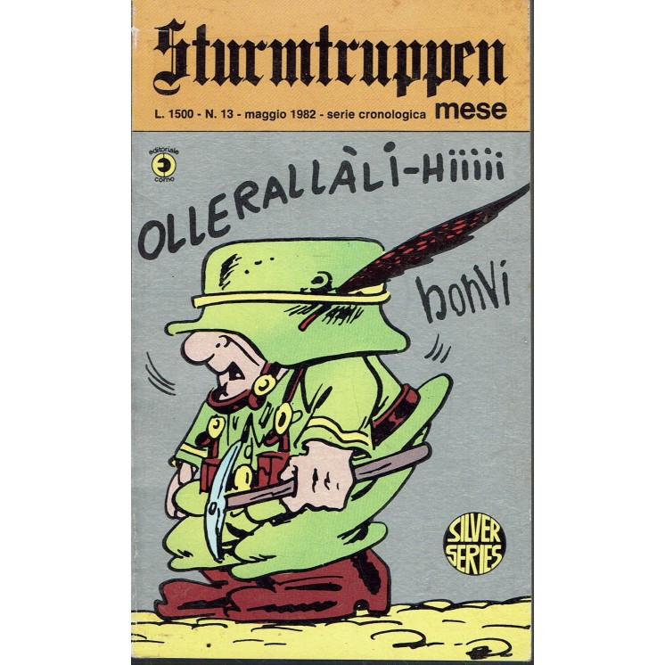 Sturmtruppen mese 13 di Bonvi ed. Corno BO05