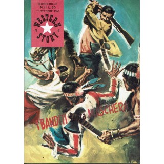 Western story  11 i banditi senza maschera ed. Europer BO05