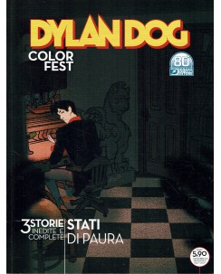 Dylan Dog color fest n.39 stati di paura di Recchioni ed. Bonelli