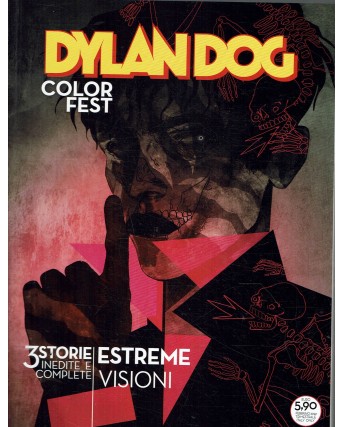 Dylan Dog color fest n.40 estreme visioni di Recchioni ed. Bonelli