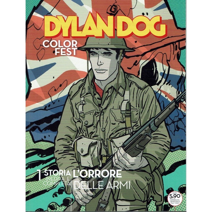 Dylan Dog color fest n.41 l'orrore delle armi di Recchioni ed. Bonelli