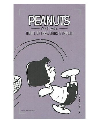 Peanuts 30 niente da fare Charlie Brown di Schulz ed. Baldini FU38