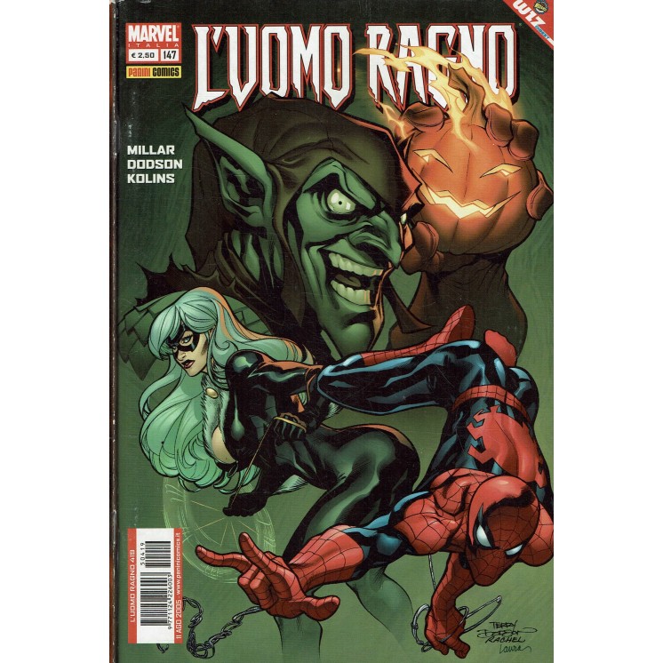 L'Uomo Ragno 147-148 l'ultima battaglia serie COMPLETA 1/4 ed. Panini SU21
