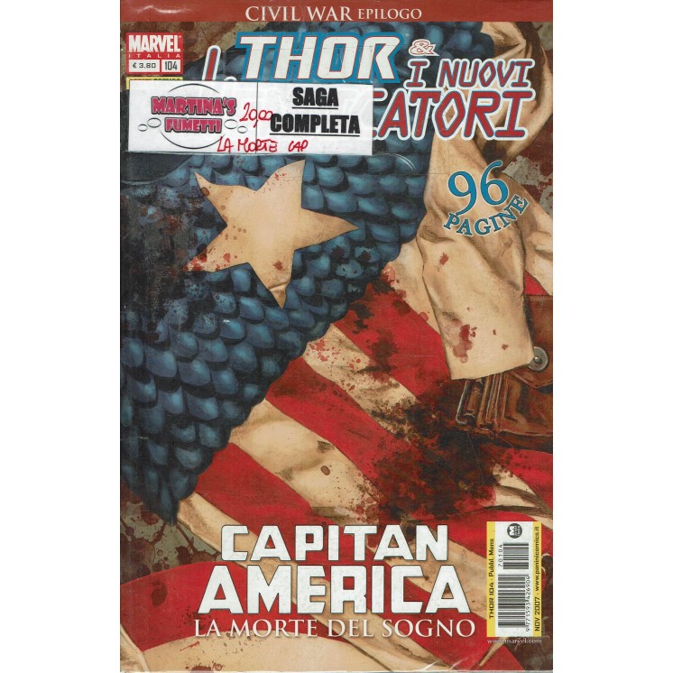 Thor 104/123 la morte del sogno saga COMPLETA 1/17 ed. Panini Comics FU46