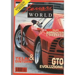 Ferrari World n.35 anno VI  lug/ago 1995 Scheckter L'Orsetto GTO Evoluzione R01