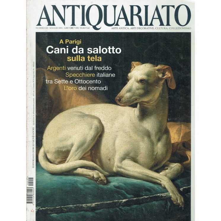 Antiquariato  241 mag. 2001 a Parigi cani da salotto ed. Mondadori R01
