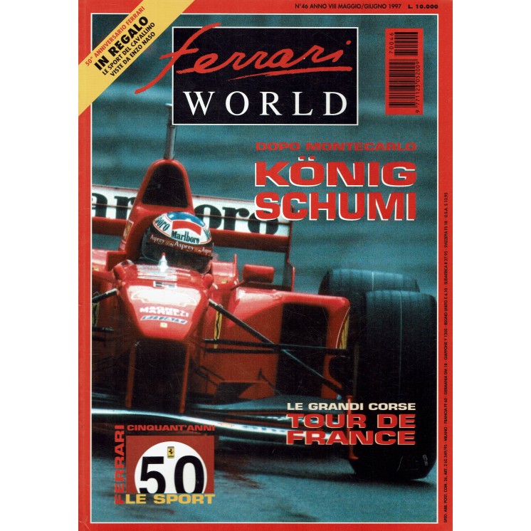Ferrari World  46 giu. '97 dopo Montecarlo Konig Schumi ed. Vibi R02