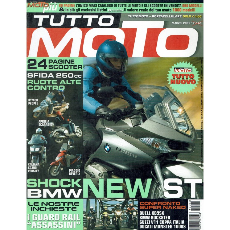 Tutto moto  3 mar. 2005 shock BMW New ST ed. Rusconi R04