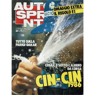 Auto Sprint 52 24 dic/6 gen. '85 cin cin 1896 ed. Conti R04