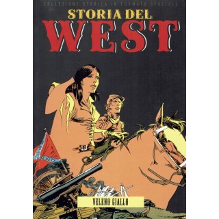 Storia del West 28 veleno giallo ed. Il Sole 24 Ore FU45