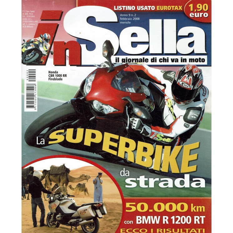 In sella 2 feb. 2008 superbike da strada BMW R 1200 RT R06
