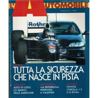 L'automobile 567 feb. 1998 tutta sicurezza nasce in pista ed. Automobile R06