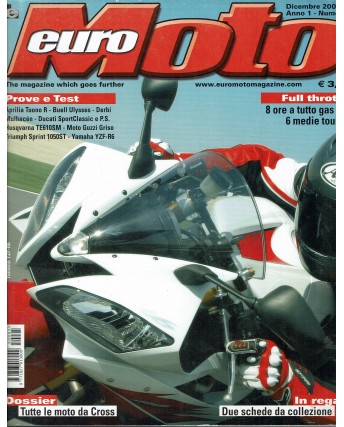 Euro moto   1 dic. 2005 Aprilia Tuono R Buell Ulysses ed. Leditore R08