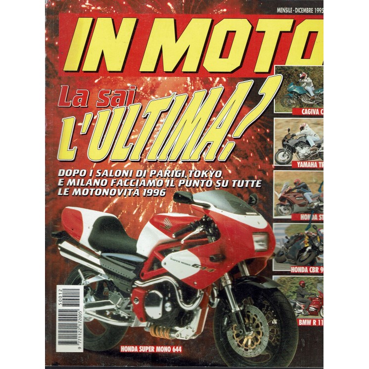 In moto  12 dic. 1995 la sai l'ultima ed. Conti R08