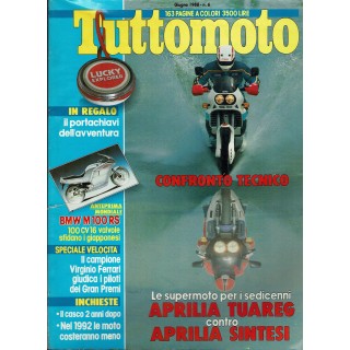 Tutto moto   6 giu. 1988 supermoto sedicenni Aprilia Tuareg ed. Conti R09
