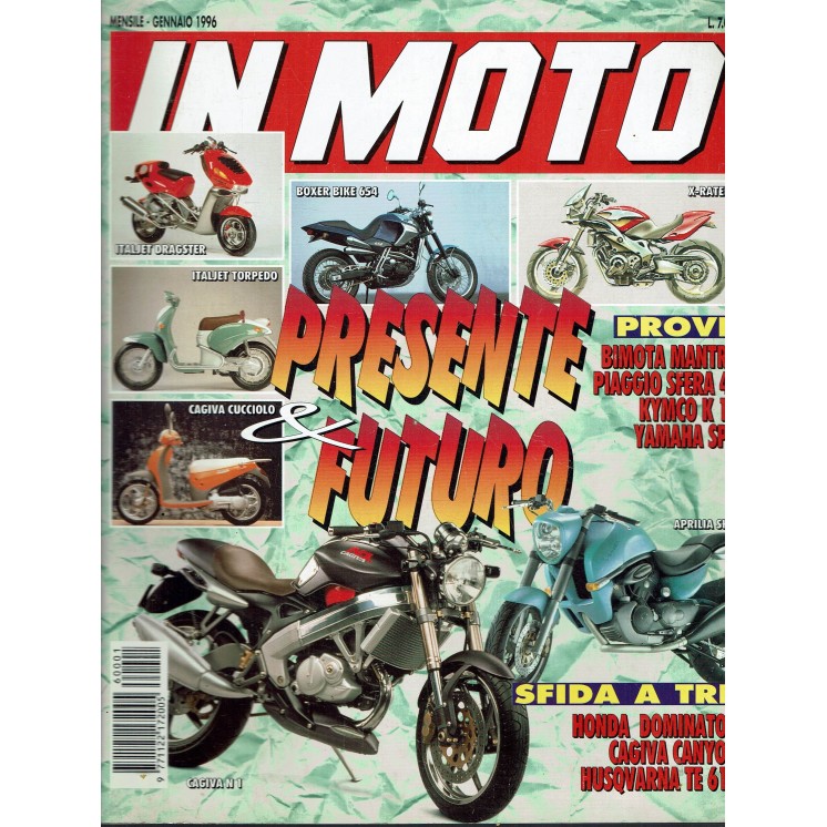 In moto   1 gen. 1996 Boxer Bike 654 X Rated Cagiva Cucciolo ed. Conti R08