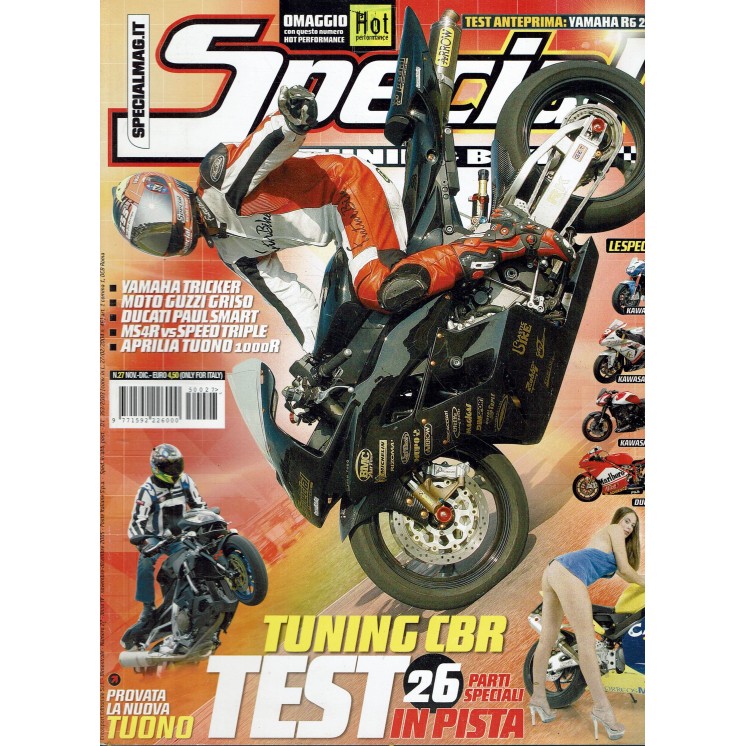 Special tuning bike 27 dic. 2005 tuning CBR ed. Eurosport R09