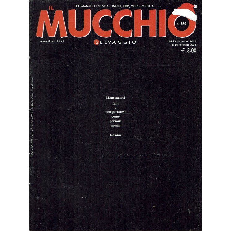 Mucchio selvaggio 560 gen. 2004 Sam Cooke Robert Wyatt ed. Stemax R10