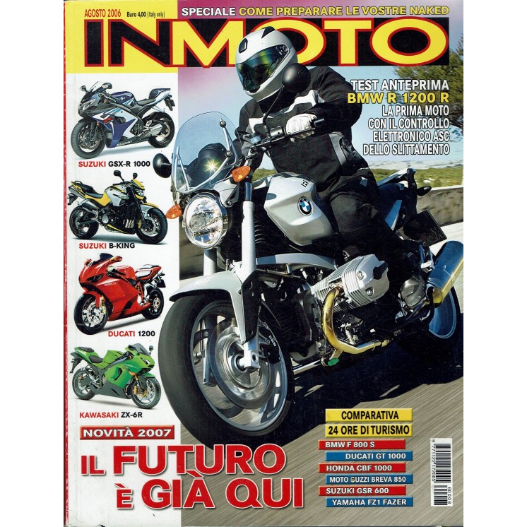 In moto   8 ago. 2006 BMW F 800 S Ducati GT 1000 Honda VBF 1000 ed. Stemax R11