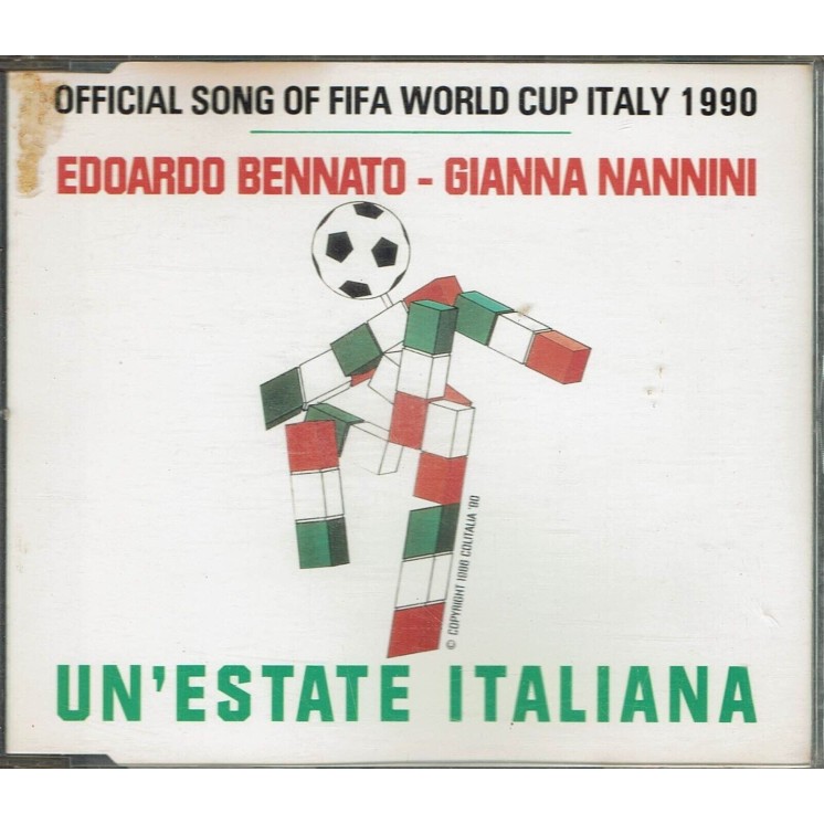 CD19 35 Un'estate Italiana Edoardo Bennato Gianna Nannini 1 CD Virgin USATO