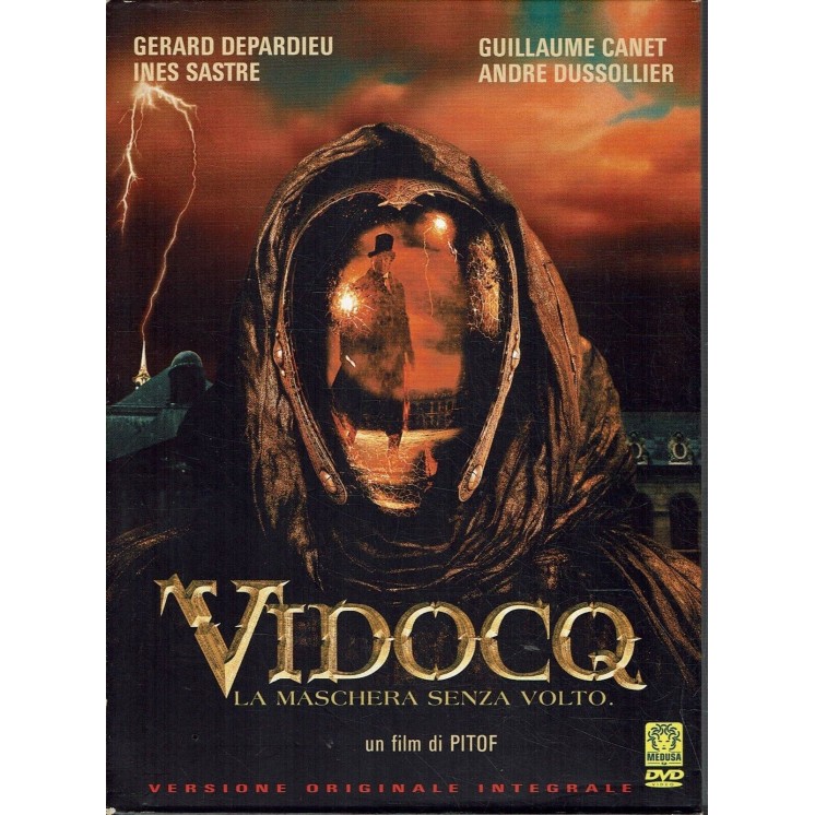 DVD Vidocq La maschera senza volto slipcase con Depardieu ITA usato B24