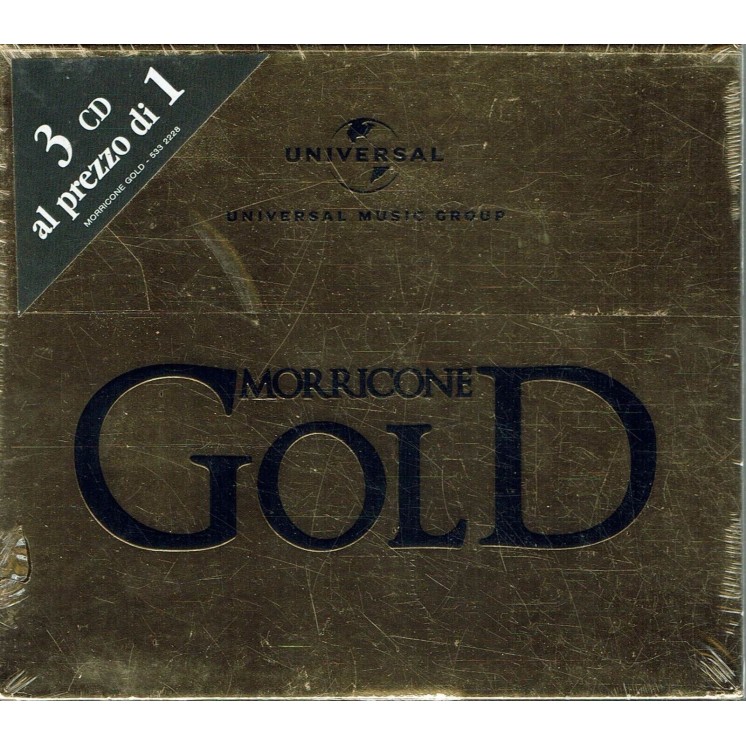 CD19 44 Morricone Gold BLISTERATO 3 CD Universal Music