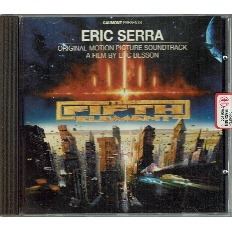 CD19 61 The Fifth Element Original Motion Pictures Soundtrack 1 CD Virgin USATO
