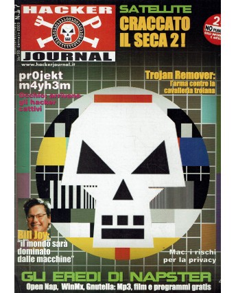 Hacker journal 17 gen. 2003 gli eroi di Napster Trojan remover FF03