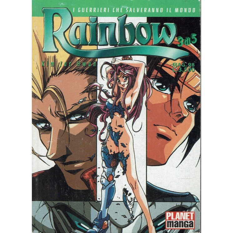 Rainbow  3 di 5 di Kim Jue Hwan ed. Panini