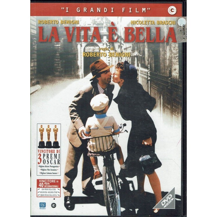 DVD La vita è bella di Roberto Benigni ITA usato ed. Cecchi Gori B04