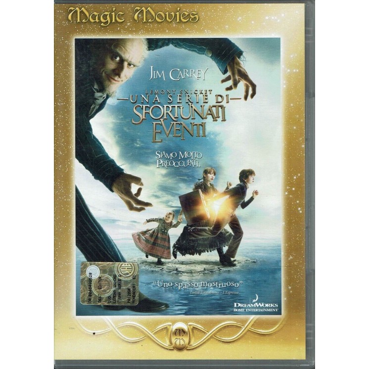 DVD Lemony Snicket una serie di sfortunati eventi ITA usato EDITORIALE B18