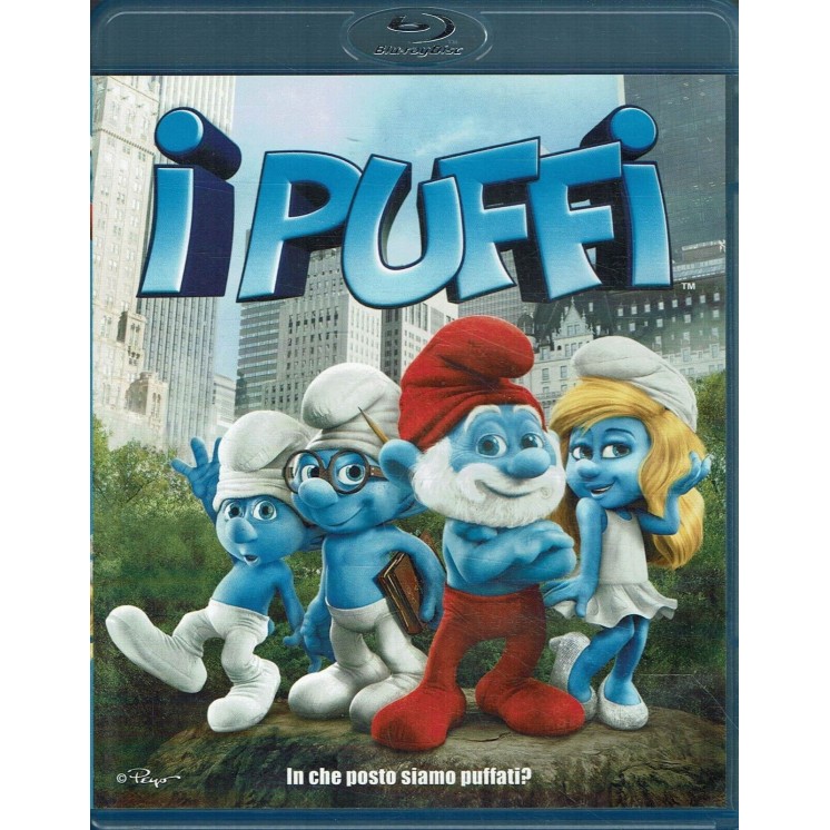 BLU-RAY I Puffi ITA usato ed. Sony Pictures B18