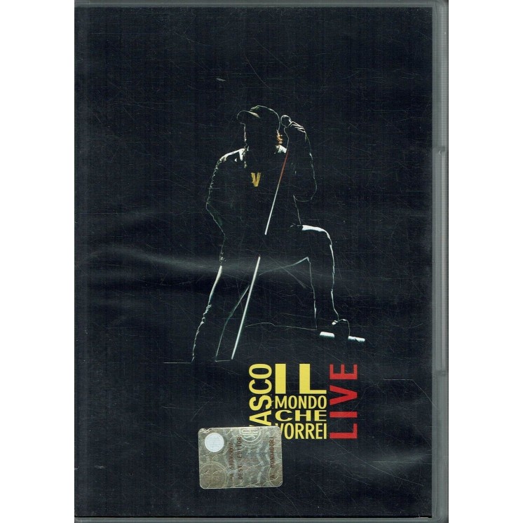 DVD Vasco il mondo che vorrei live ITA usato ed. EMI B47