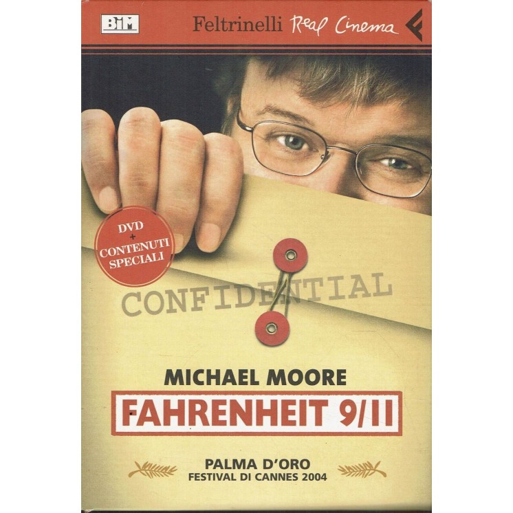 DVD Fahrenheit 9/11 con LIBRO ITA usato ed. BIM B47