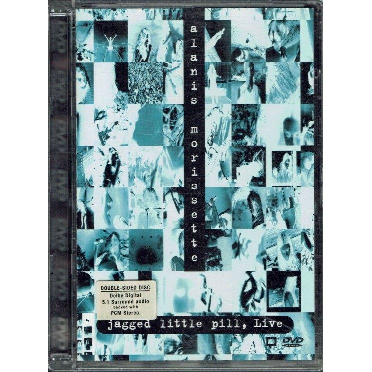 DVD Alanis Morissette Jagged little pill live jewelI box ed. Warner Music B47