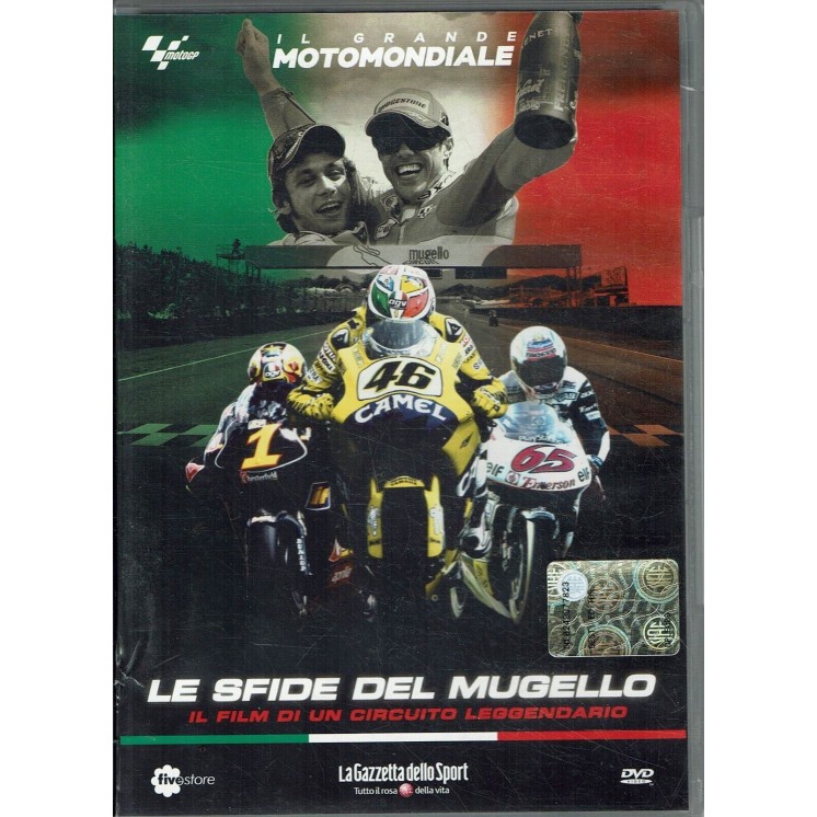 DVD Le sfide del Mugello ITA usato ed. Gazzetta dello Sport EDITORIALE B41