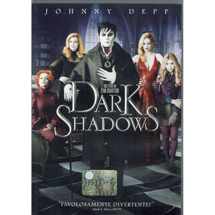DVD Dark shadows ITA usato EDITORIALE ed. Warner Bros B46