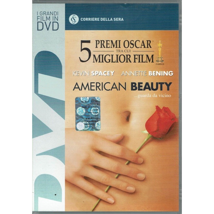 DVD Grandi Film Dvd 1 : American beauty ITA usato EDIT. ed. Corriere Sera B24