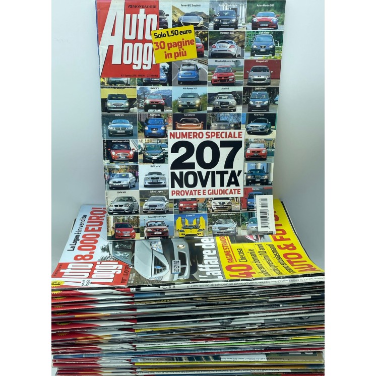 Auto Oggi annata 2005 seq. COMPLETA 1/52 ed. Mondadori FF18