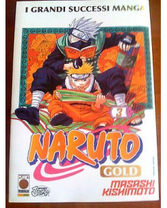 Naruto Gold Deluxe di Masashi Kishimoto  N.  3 Ed.Panini Comics  Sconto 30%