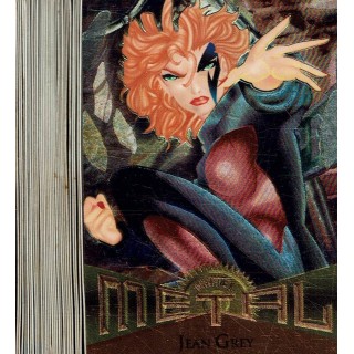 Marvel Metal Cards seq. INCOMPLETA 6/134 +speciali ed. Marvel Gd54