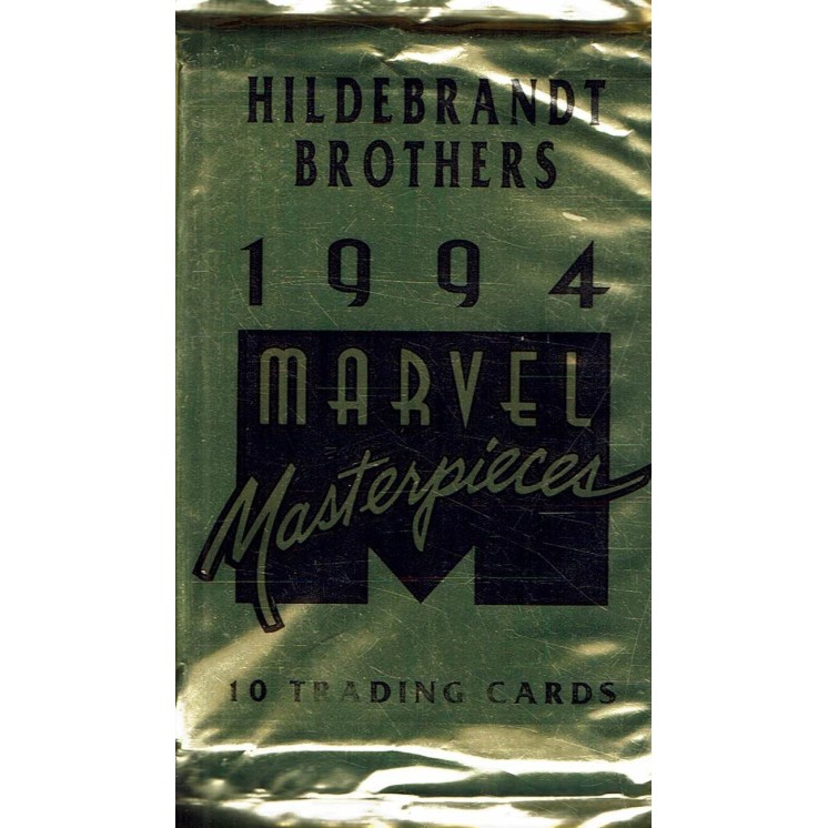 Marvel Masterpieces PACK 10 cards ed. Marvel Gd54