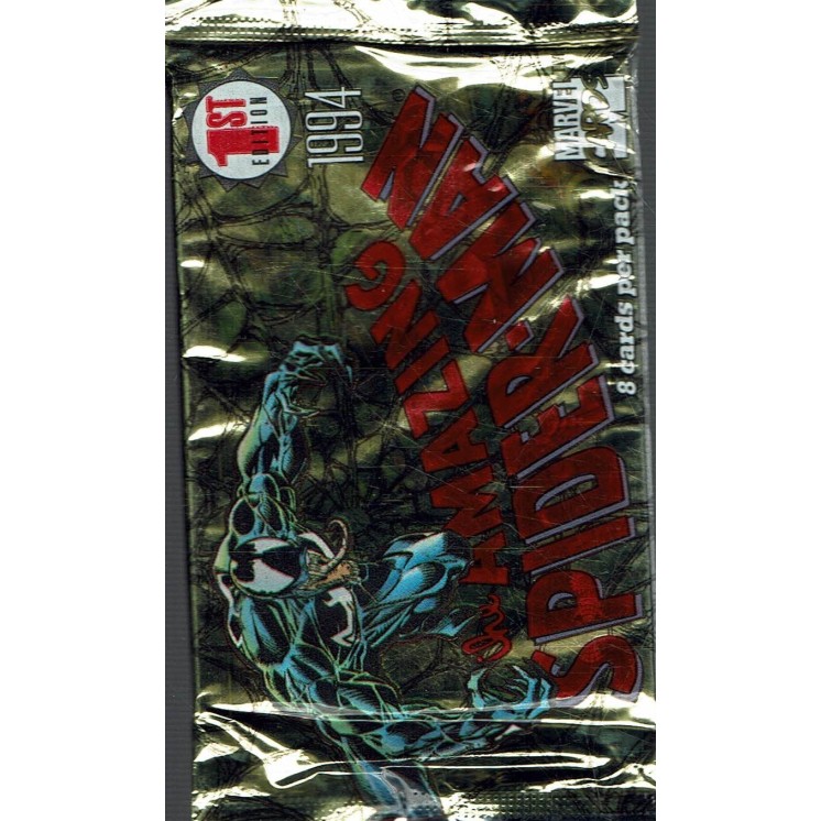 The Amazing Spider-Man PACK 8 cards ed. Marvel Gd54