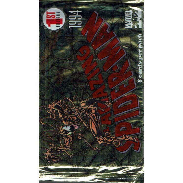 The Amazing Spider-Man PACK 8 cards ed. Marvel Gd52